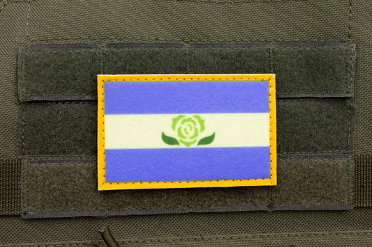 LGBTQ Achillean flag hook and loop patch