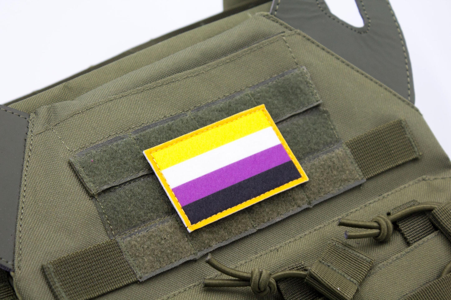 LGBTQ Non-binary flag hook and loop patch