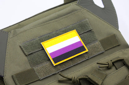 LGBTQ Non-binary flag hook and loop patch