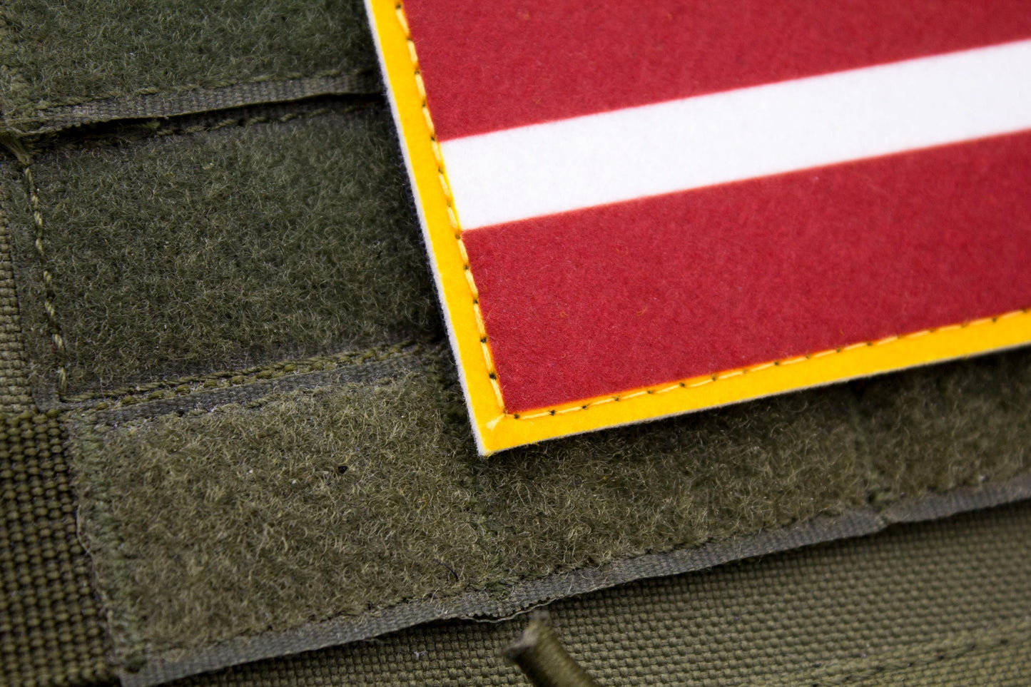 Latvia flag hook and loop patch Latvijas karogs