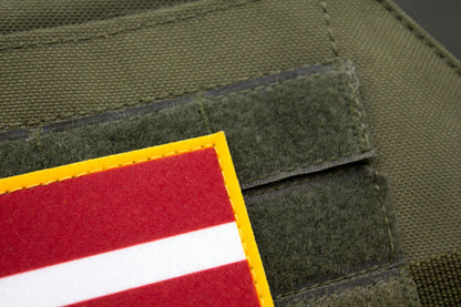 Latvia flag hook and loop patch Latvijas karogs