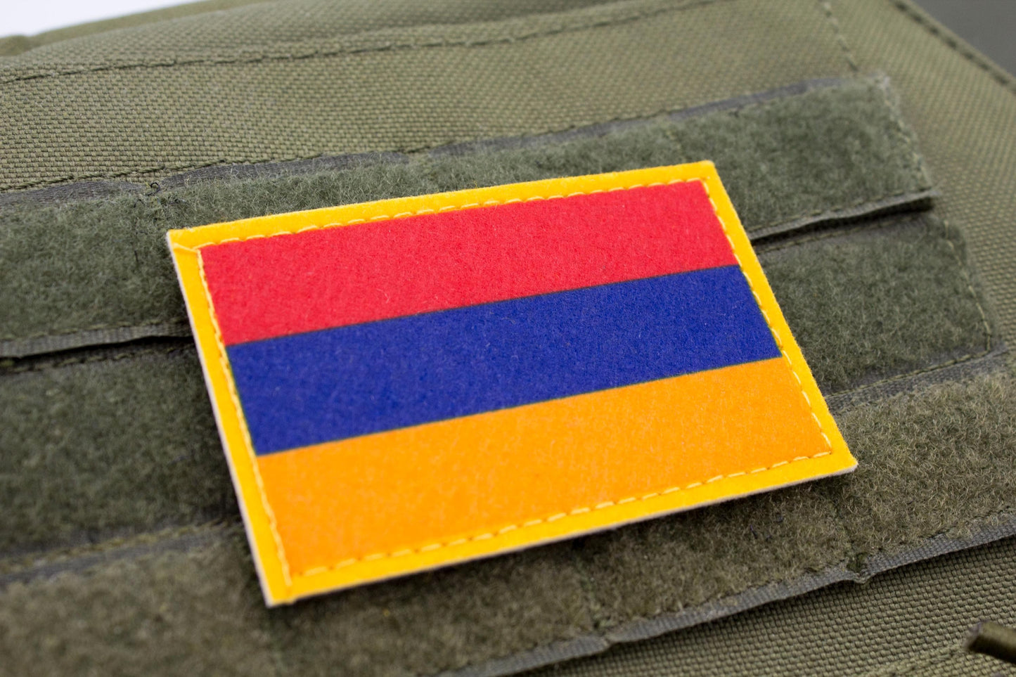 Armenia flag hook and loop patch Հայաստանի դրոշ
