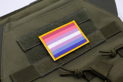 LGBTQ Bigender flag hook and loop patch