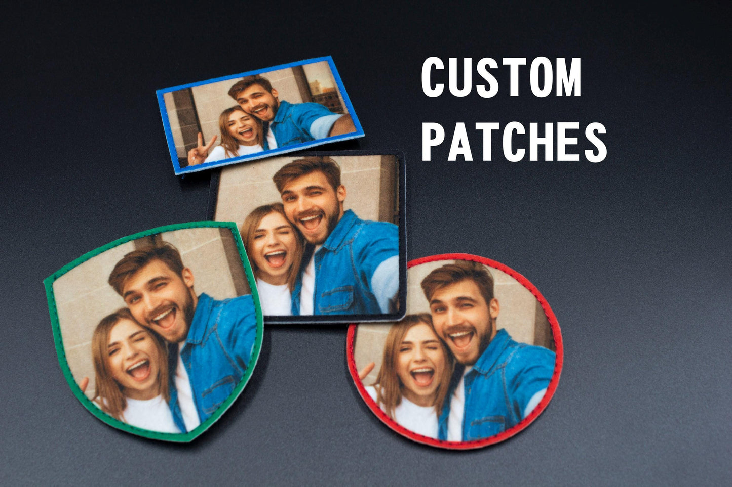 Custom hook and loop patches. Create your own patch design!