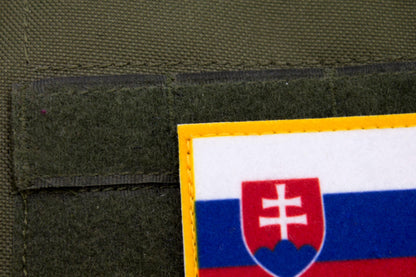 Slovakia flag hook and loop patch  Vlajka Slovenska