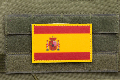 Flag of Spain hook and loop patch Bandera de España