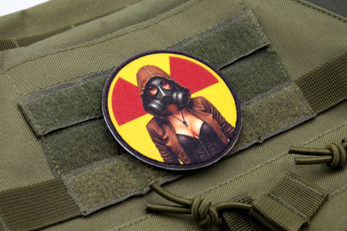 Stalker sexy girl cosplay hook and loop patch