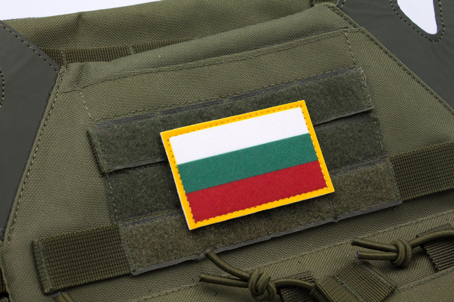 Bulgaria flag hook and loop patch Знаме на България