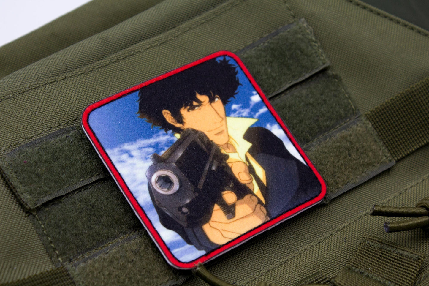 Anime Cowboy Bebop hook and loop morale patch
