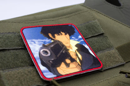 Anime Cowboy Bebop hook and loop morale patch