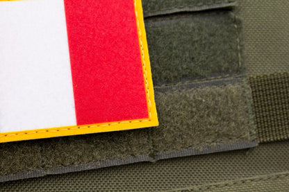 Italy flag hook and loop patch Bandiera dell'Italia