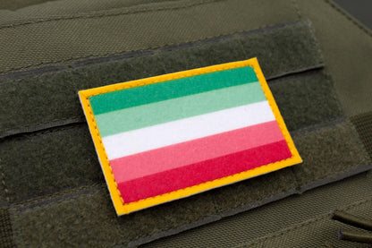 LGBTQ Abrosexual flag hook and loop patch