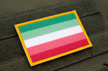 LGBTQ Abrosexual flag hook and loop patch