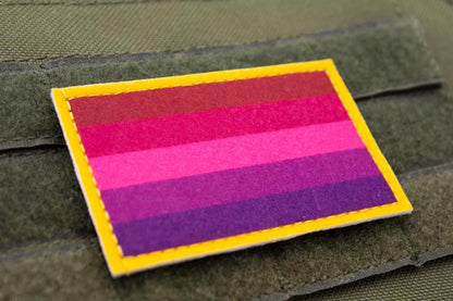 LGBTQ Aceflux flag hook and loop patch