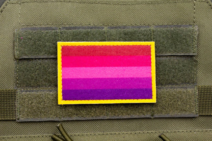 LGBTQ Aceflux flag hook and loop patch
