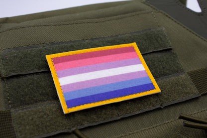 LGBTQ Bigender flag hook and loop patch