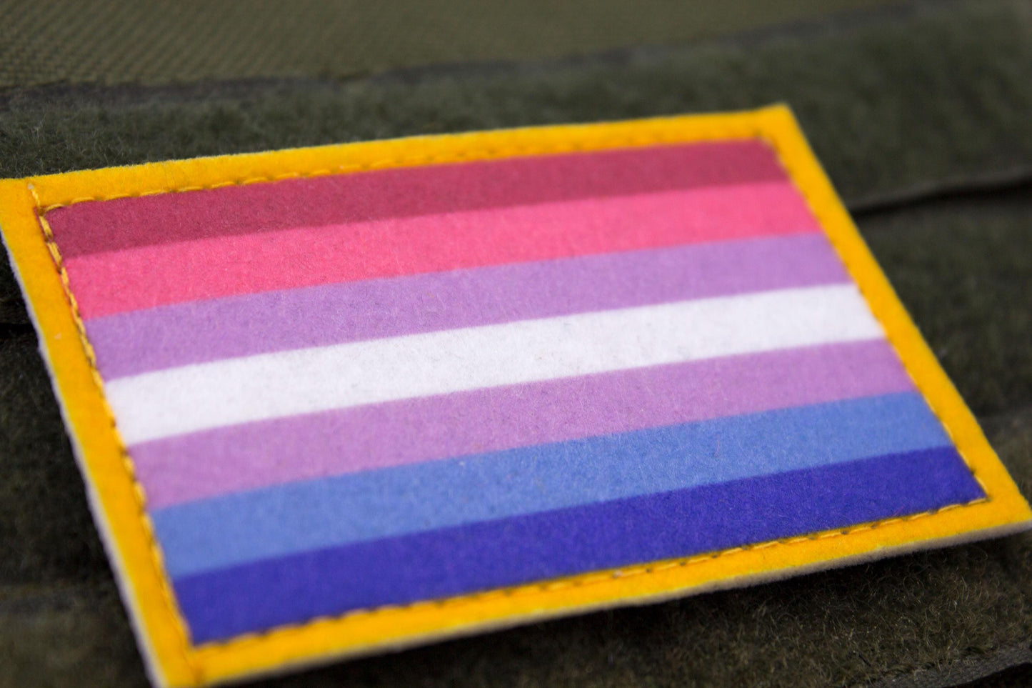 LGBTQ Bigender flag hook and loop patch