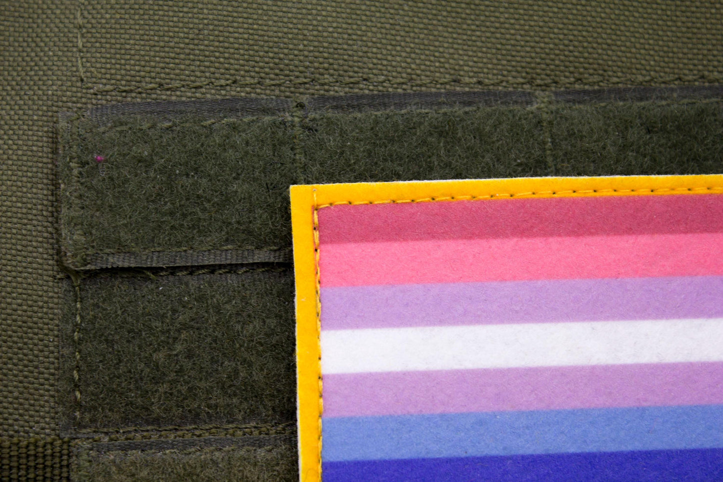 LGBTQ Bigender flag hook and loop patch