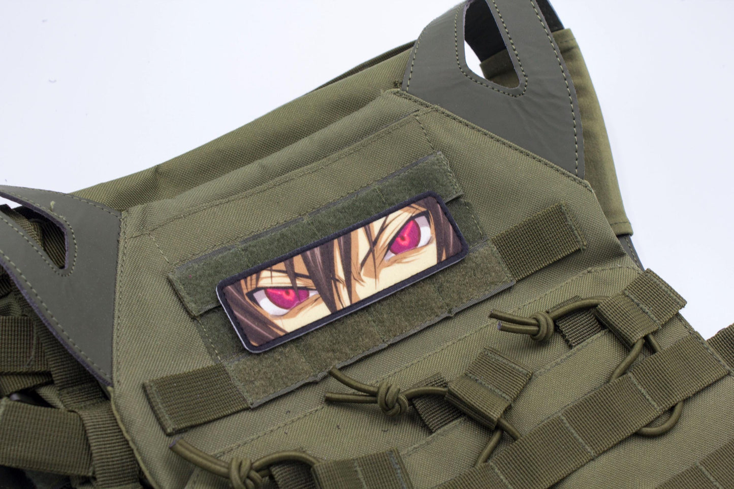 Lelouch Lamperouge eyes Code geass anime hook and loop patch