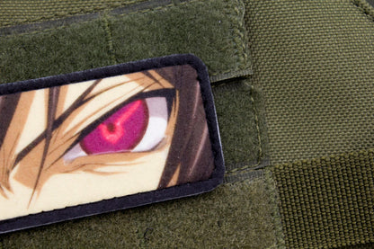 Lelouch Lamperouge eyes Code geass anime hook and loop patch