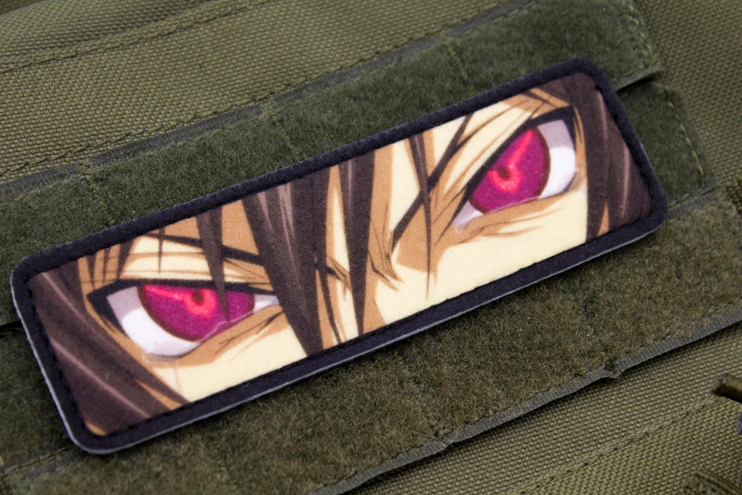 Lelouch Lamperouge eyes Code geass anime hook and loop patch