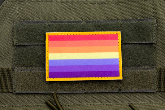 Xenogender flag hook and loop patch