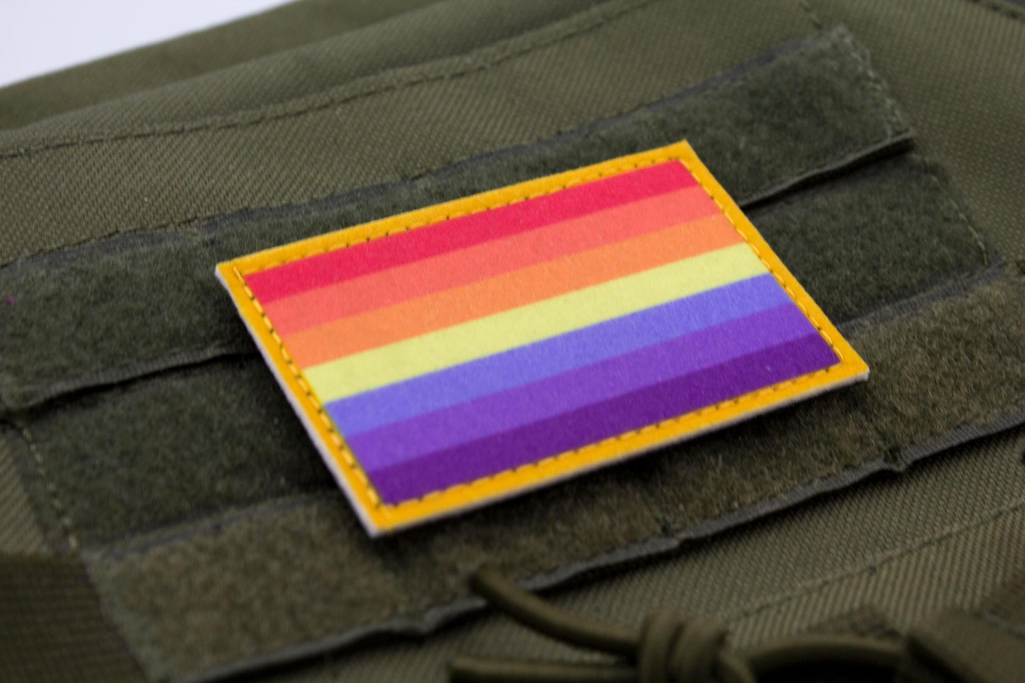 Xenogender flag hook and loop patch