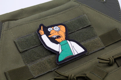 Farnsworth Futurama Cosplay hook and loop morale patch