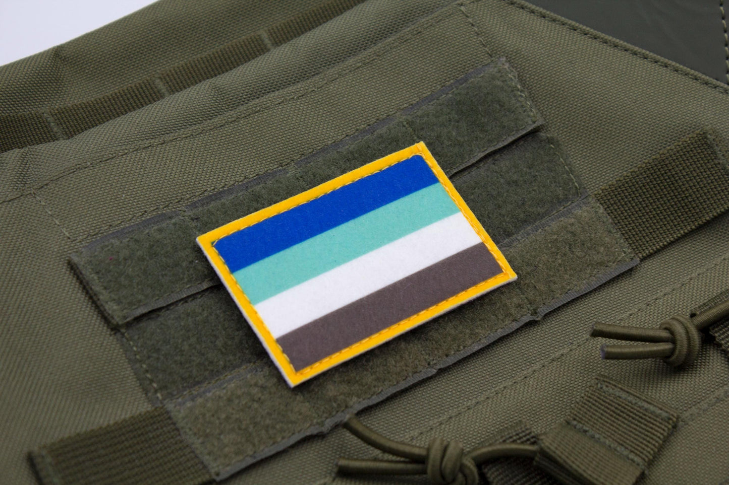 Fraysexuality LGBTQ flag hook and loop patch