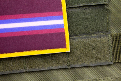 Gender non-conforming LGBTQ flag hook and loop patch