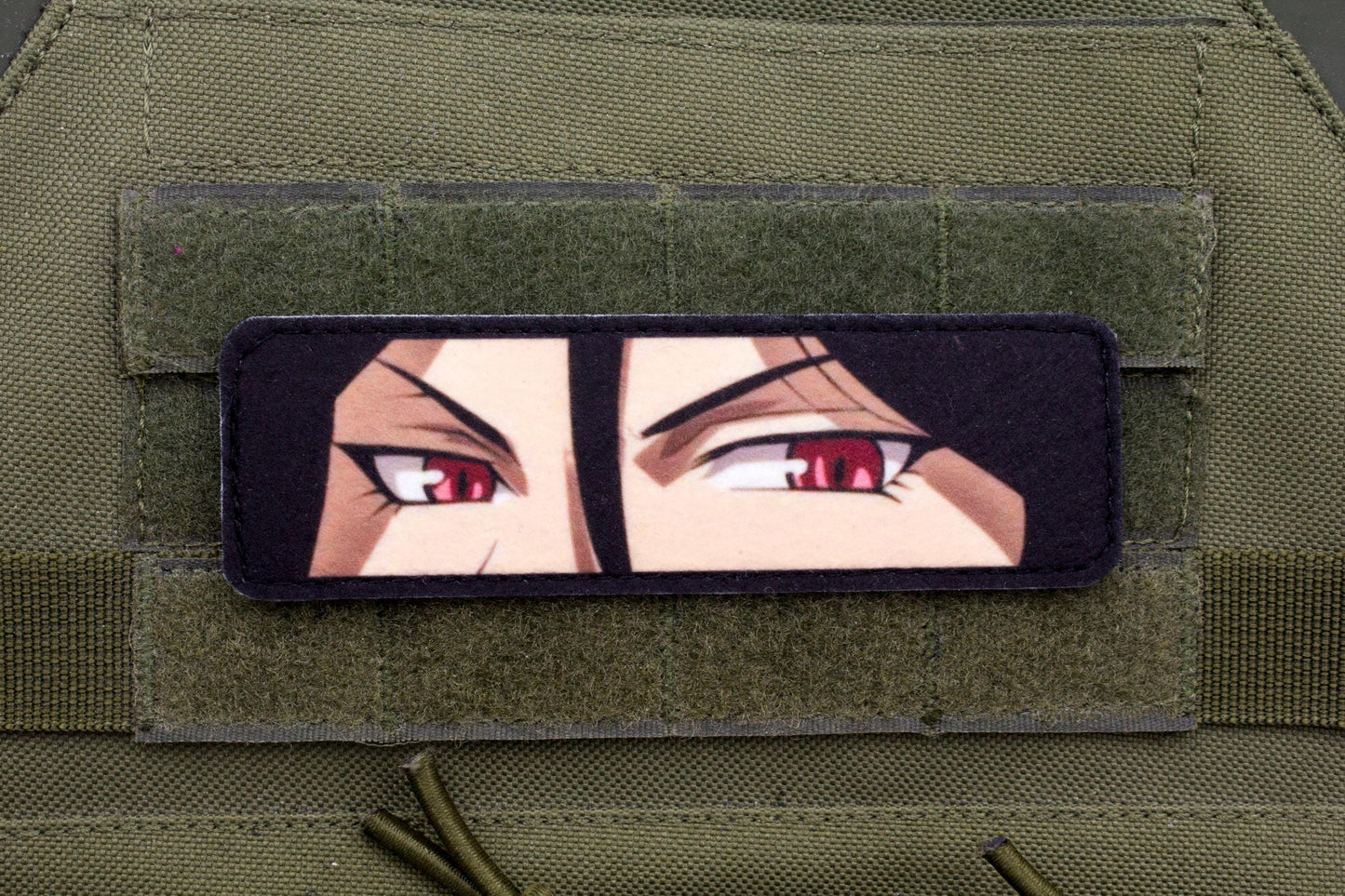Lust eyes Fullmetal Alchemist anime hook and loop patch