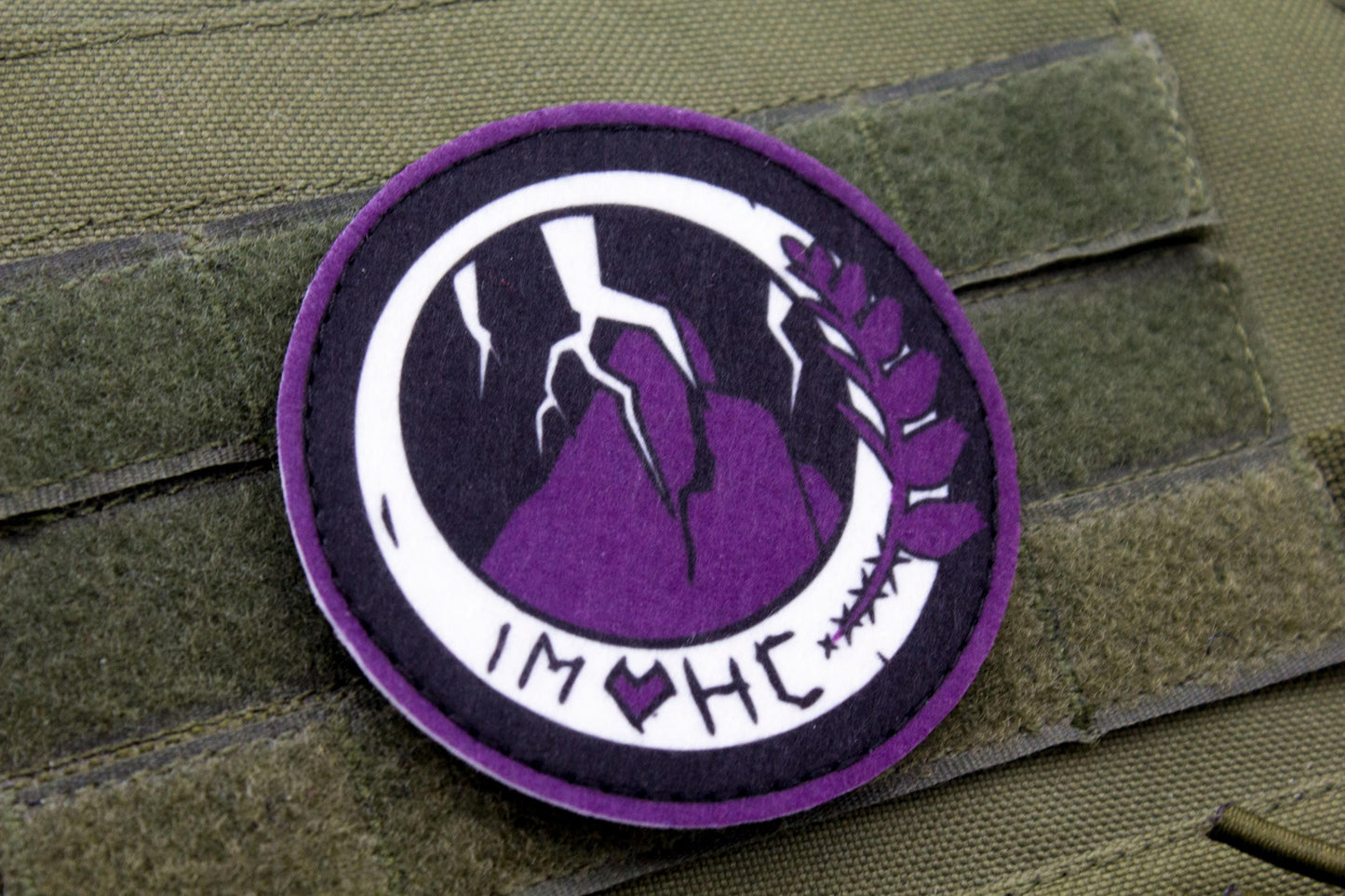 Heathcliff Limbus Company hook and loop patch 3″