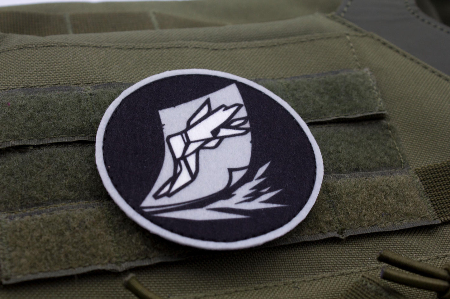 Yi Sang Limbus Company hook and loop patch 3″
