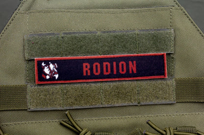 Rodion Limbus Company stripe hook and loop patch