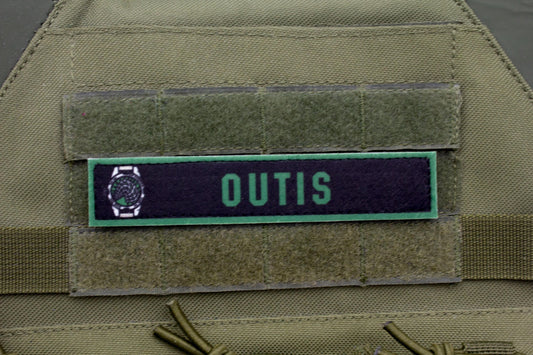 Outis Limbus Company stripe hook and loop patch