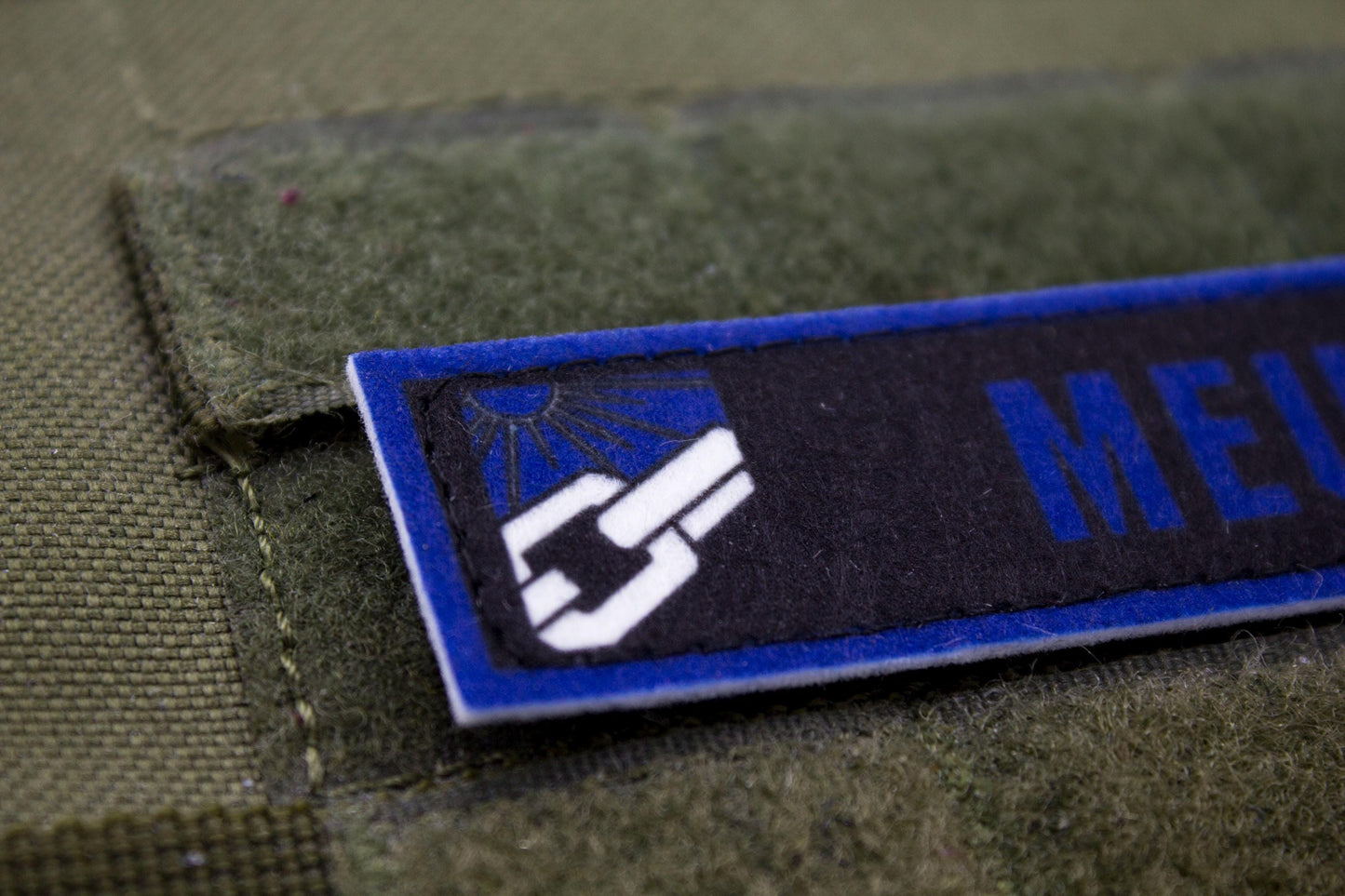 Meursault Limbus Company stripe hook and loop patch