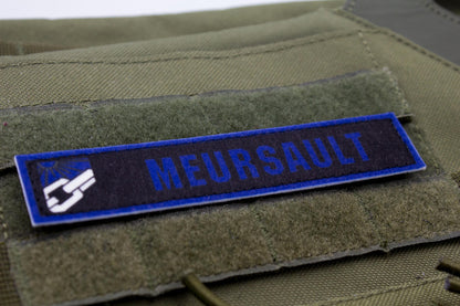 Meursault Limbus Company stripe hook and loop patch