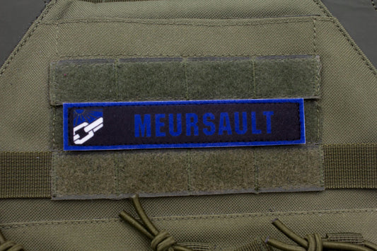 Meursault Limbus Company stripe hook and loop patch