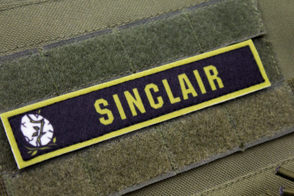 Sinclair Limbus Company stripe hook and loop patch