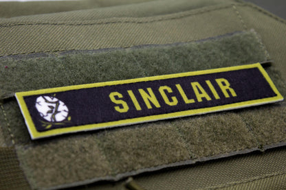 Sinclair Limbus Company stripe hook and loop patch