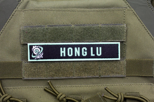 Hong Lu Limbus Company stripe hook and loop patch
