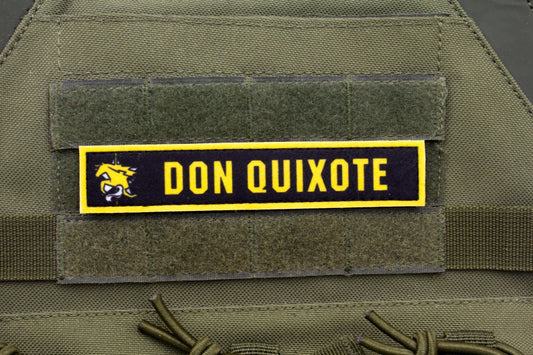 Don Quixote Limbus Company stripe hook and loop patch