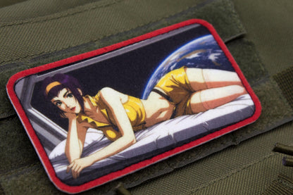 Faye Valentine Anime Cowboy Bebop hook and loop morale patch