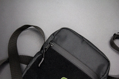 Сrossbody bag for hook and loop patches