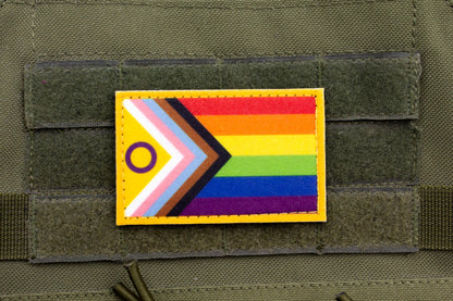 Progress pride flag NEW hook and loop patch