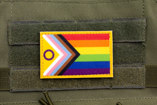 Progress pride flag NEW hook and loop patch