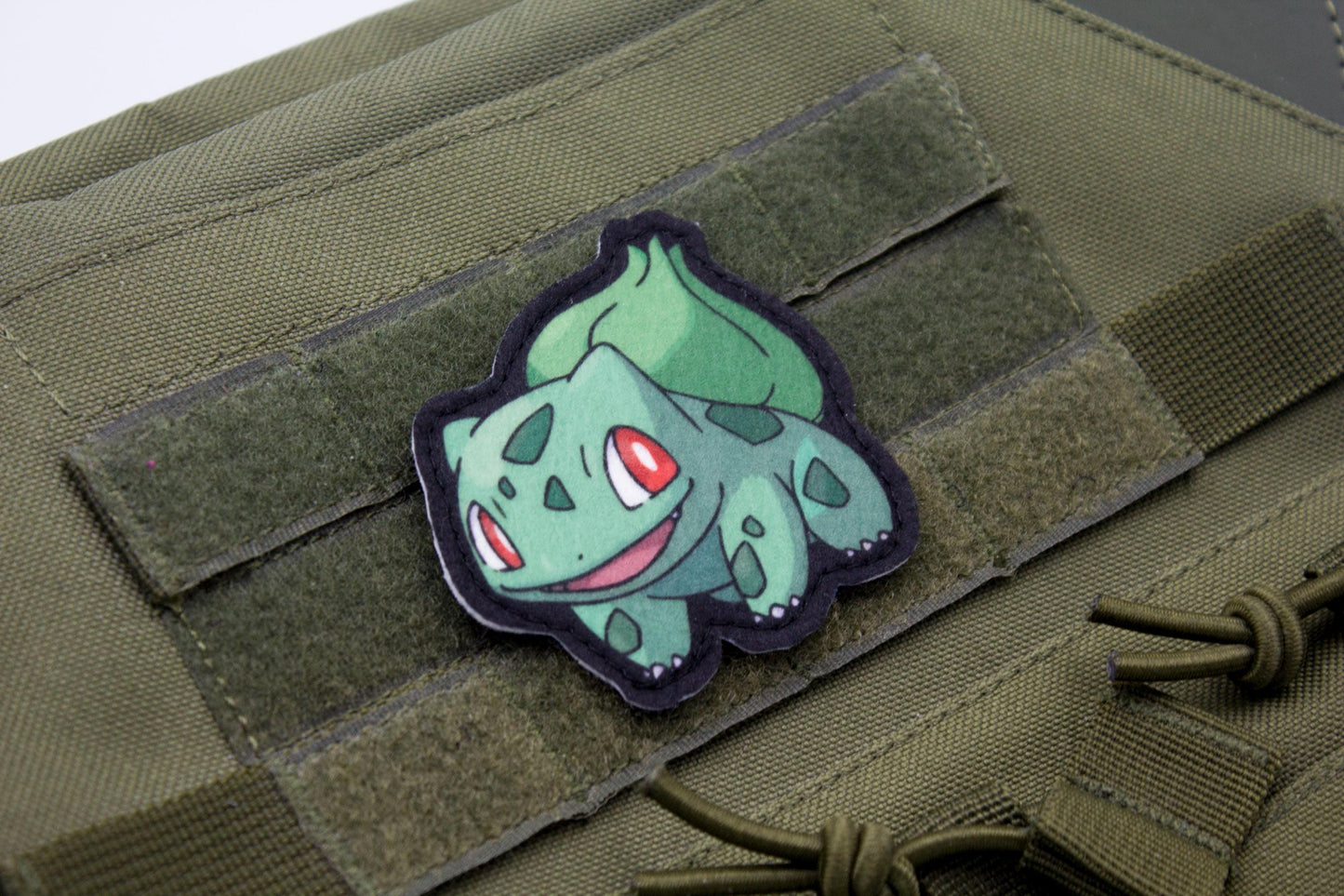 Bulbasaur Pokemon hook and loop anime patch