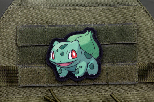 Bulbasaur Pokemon hook and loop anime patch