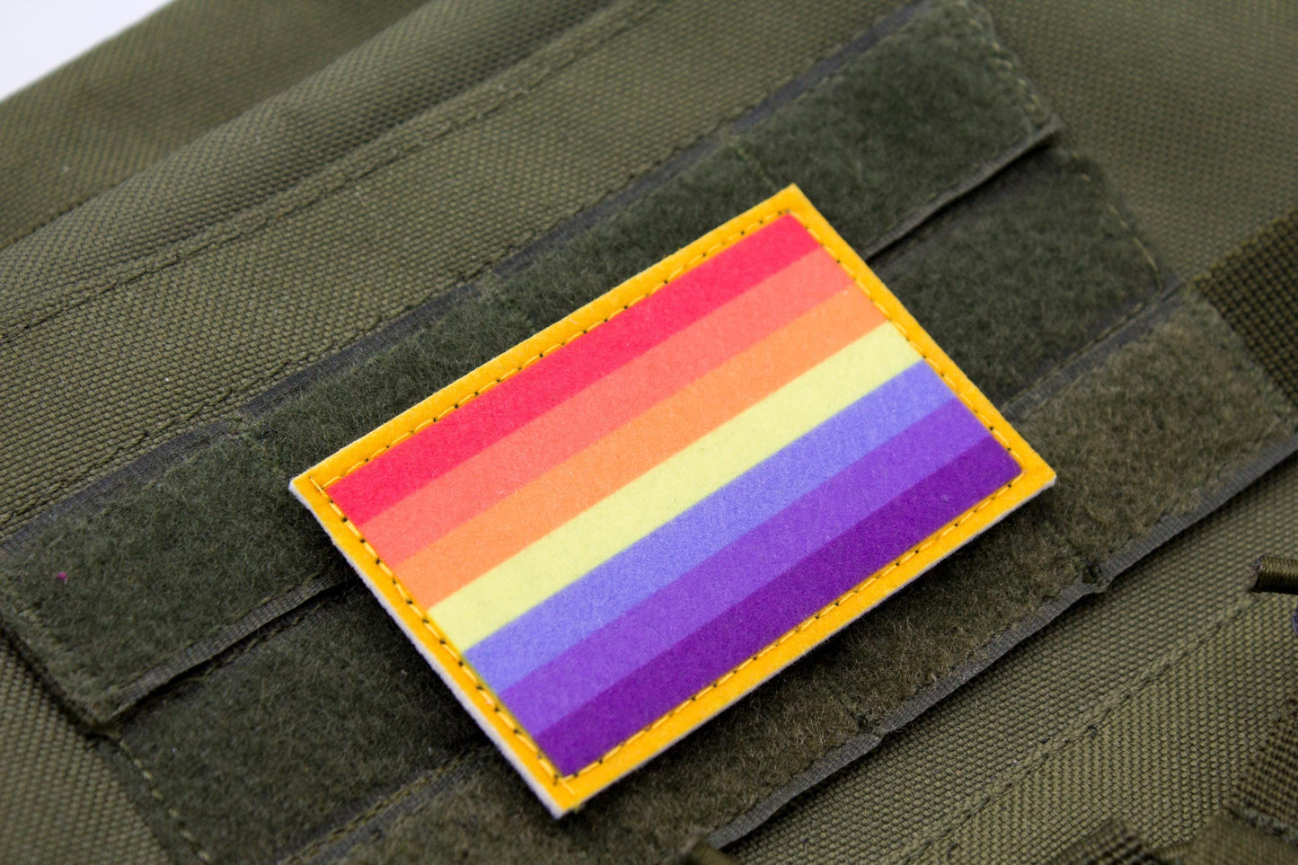 Xenogender flag hook and loop patch