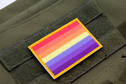 Xenogender flag hook and loop patch